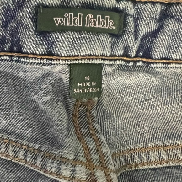 Plus Size, Wild Fable Distressed Denim Women Shorts - Picture 3 of 3